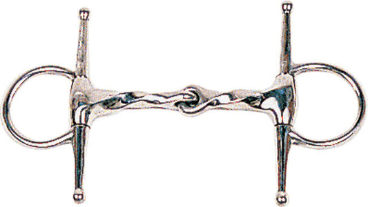 Slow Twist Full Cheek Snaffle Bit