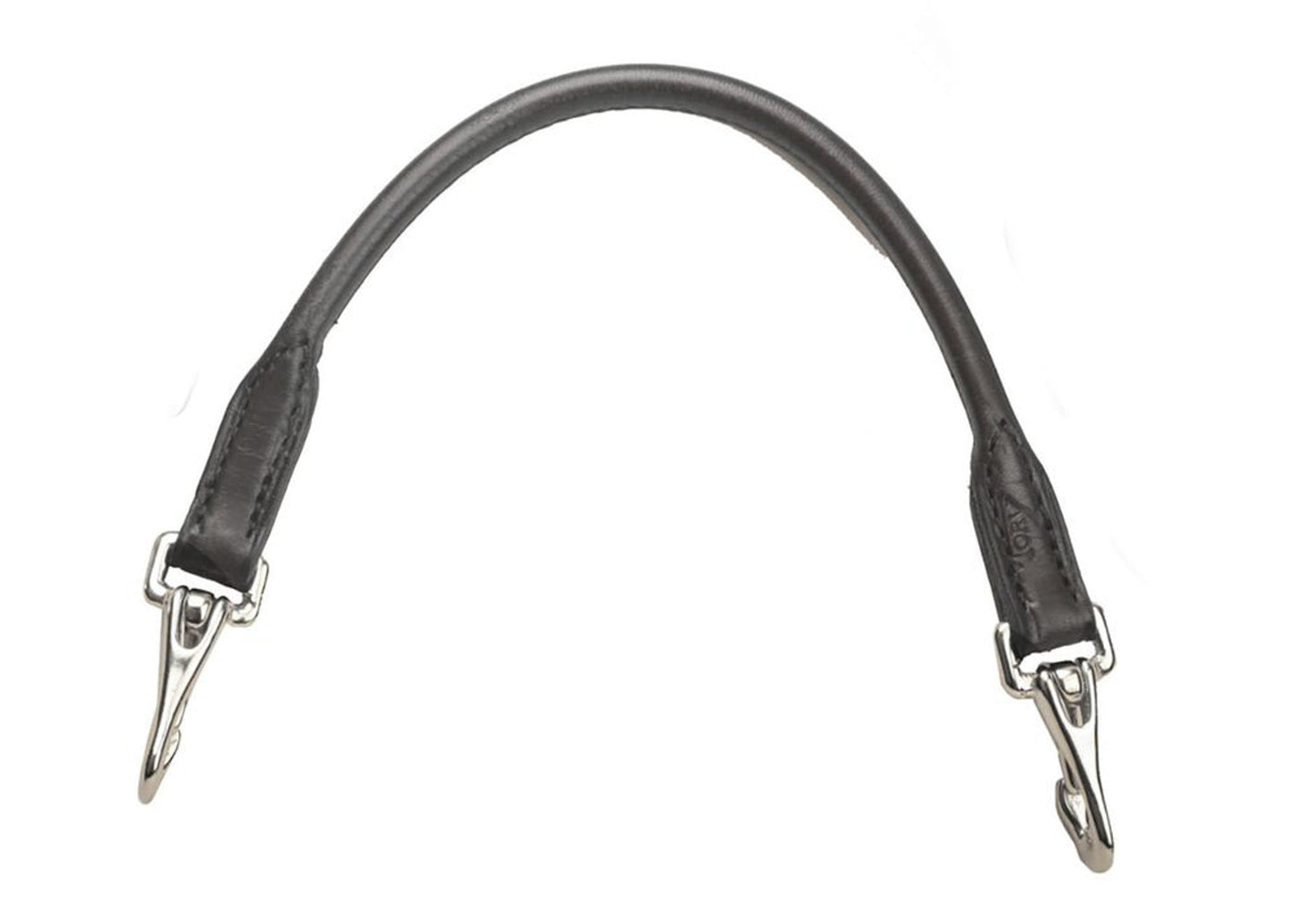 Rolled Leather Grab Strap