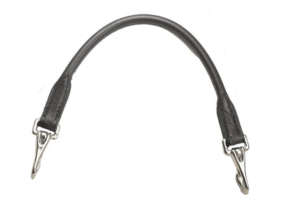 Rolled Leather Grab Strap