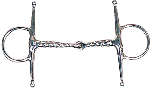 Corkscrew Full Cheek Snaffle Bit