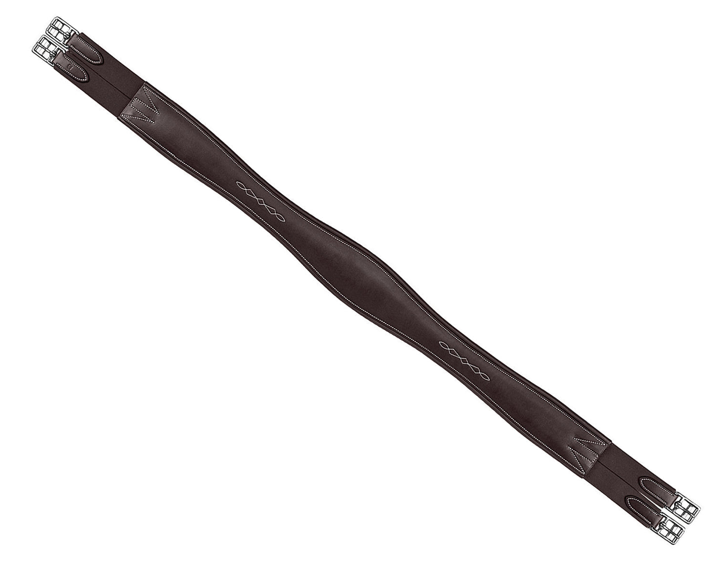 Fancy-Stitched Overlay Girth