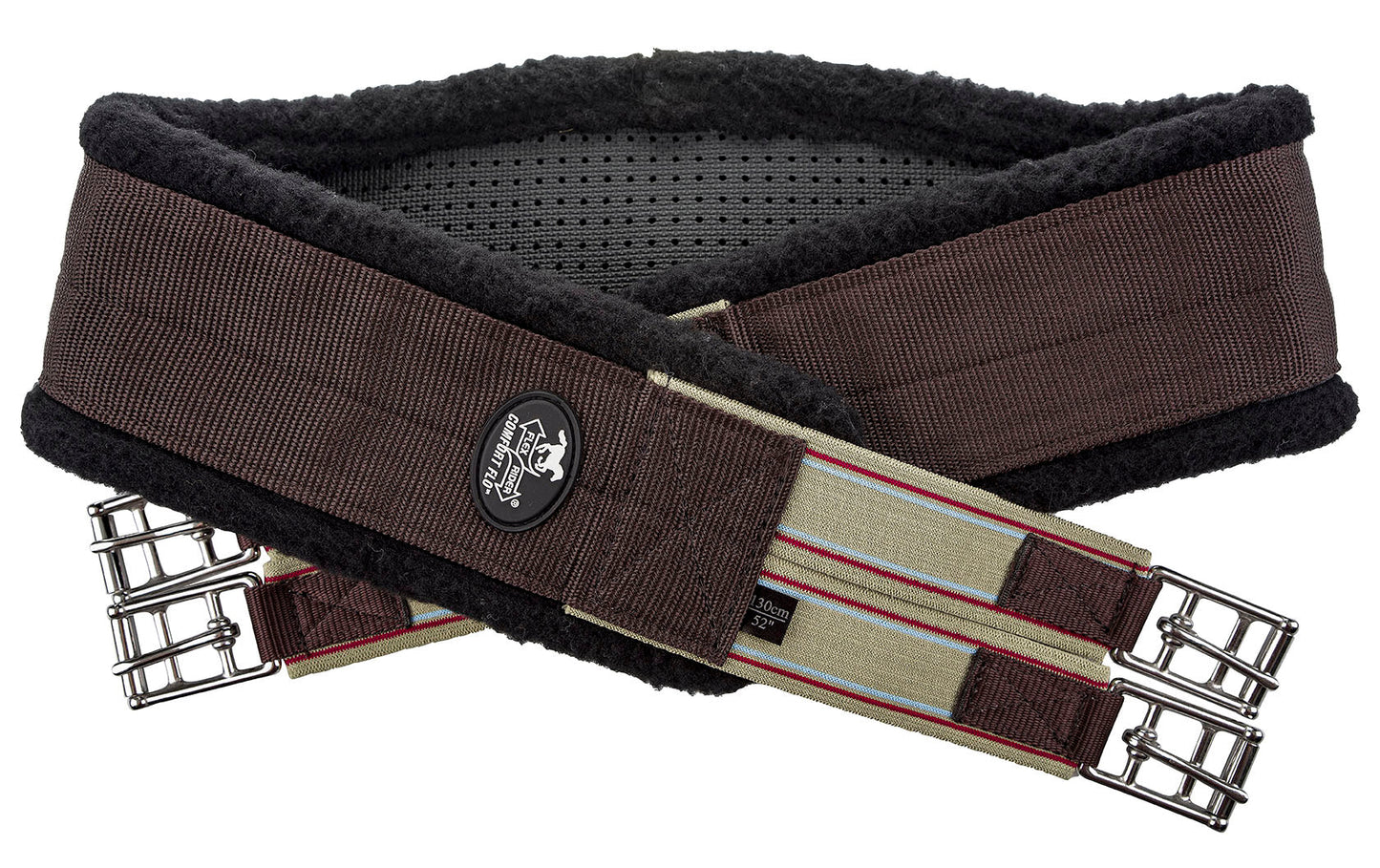 All-Purpose Nonslip Neoprene Girth with Black Fleece Edge