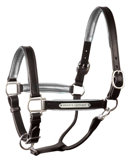 " Padded Leather Halter