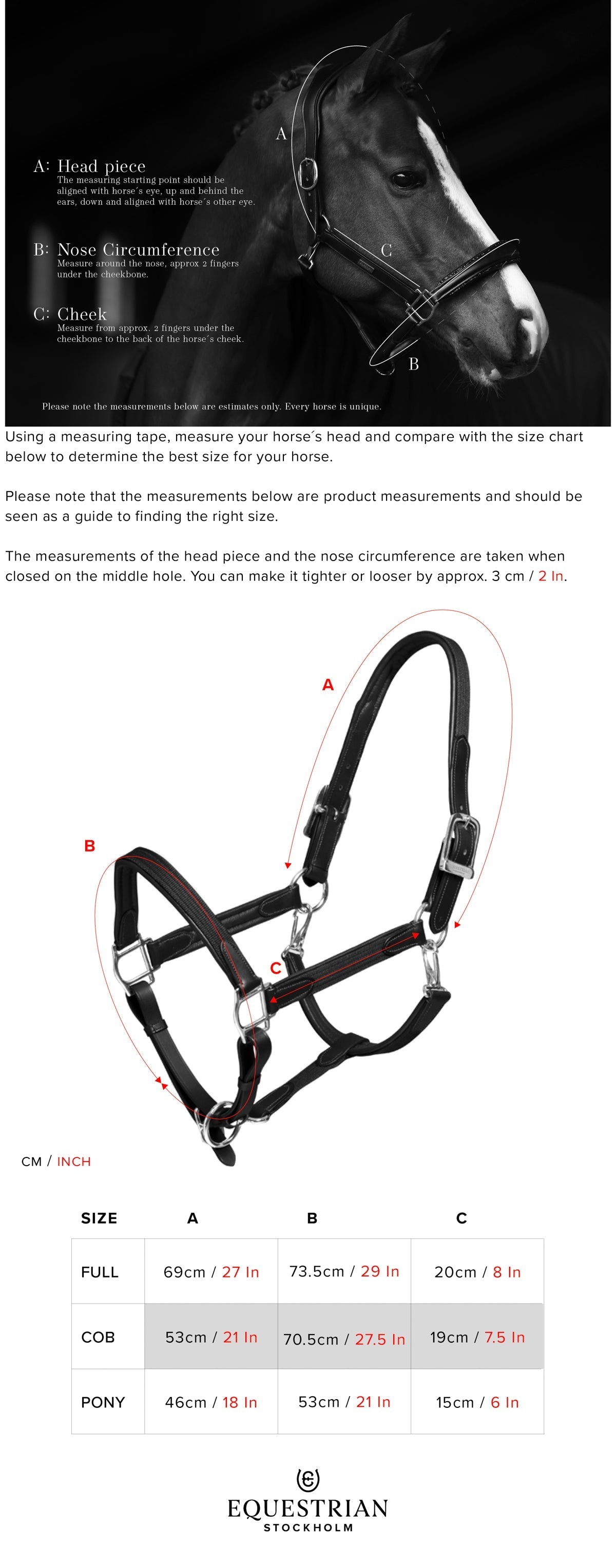 Anatomic Leather Halter