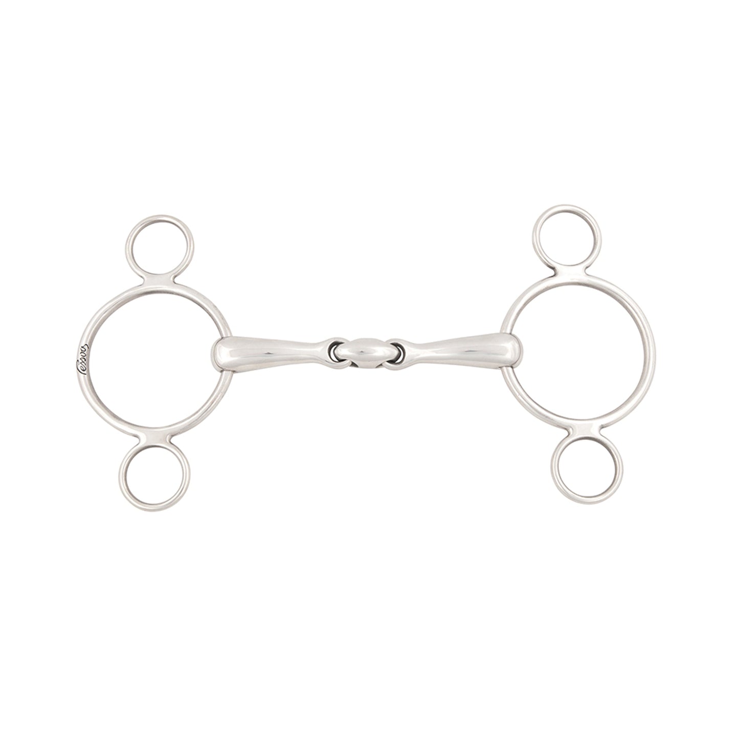 Double-Jointed French Link Continental Gag Bit
