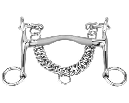 Satinox Weymouth Bit with 14mm Mouth/5cm Cheeks