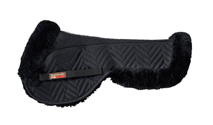 FXK Technology Classic Sheepskin Half Pad with Rolled Edges