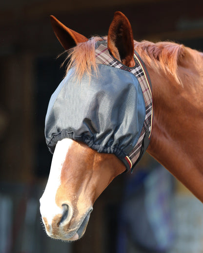 UViator Dartless Fly Mask with Web Trim & Forelock Opening