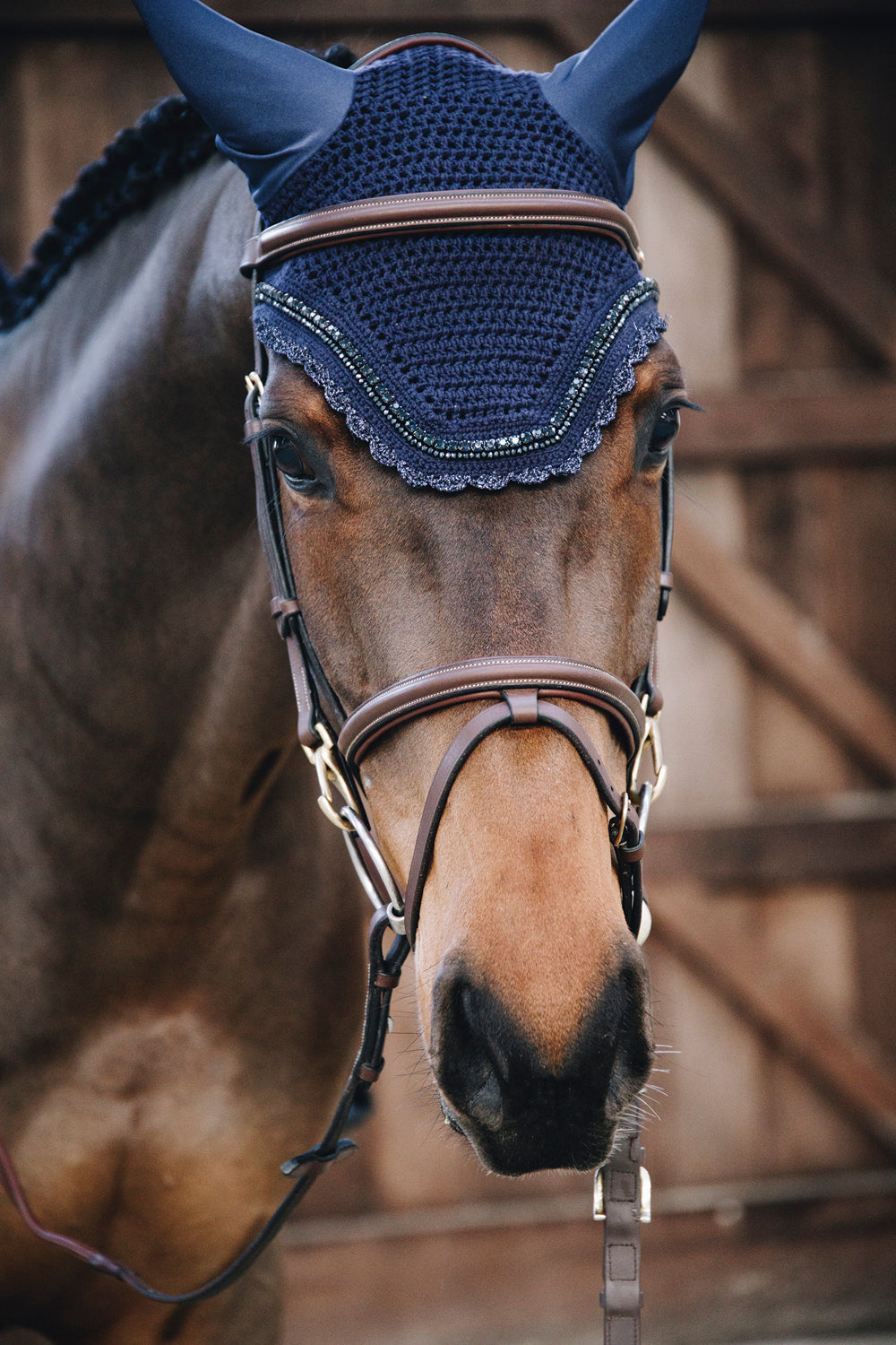 Wellington Stone & Pearl Fly Veil