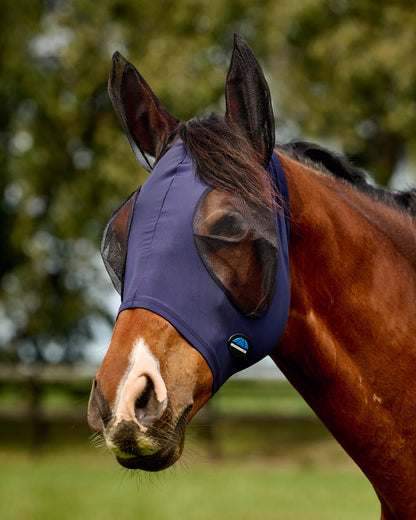 Deluxe Stretch Fly Mask with Ears