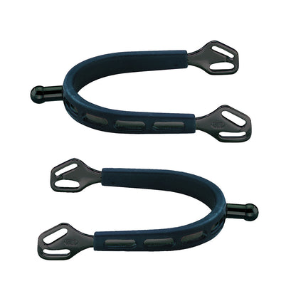 Ultra Fit Extra Grip Black Knob Spurs