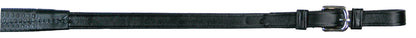 Rubber Grip Leather Reins with Buckle Ends