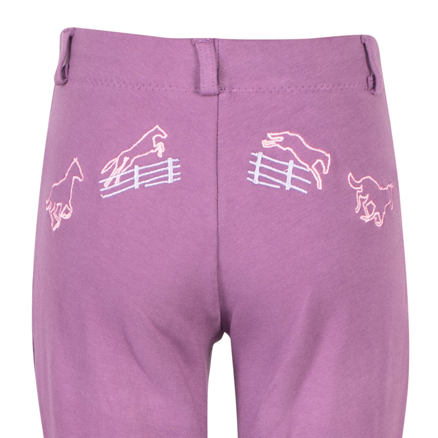 Children’s Cotton Embroidered Pull-On Jods