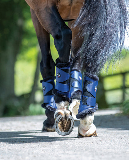 Fleece-Lined Brushing Boots