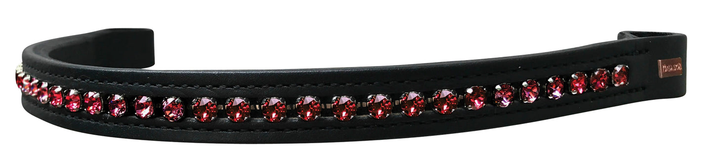 Brillance Crystal Straight Browband