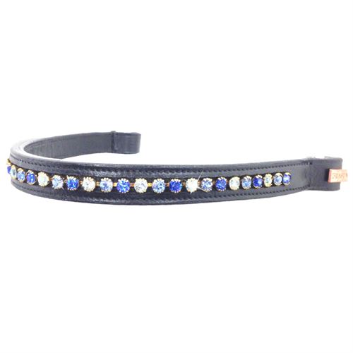 Brillance Crystal Straight Browband