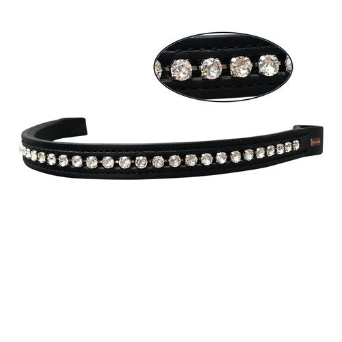 Brillance Crystal Straight Browband