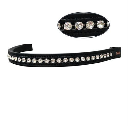 Brillance Crystal Straight Browband