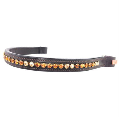 Brillance Crystal Straight Browband