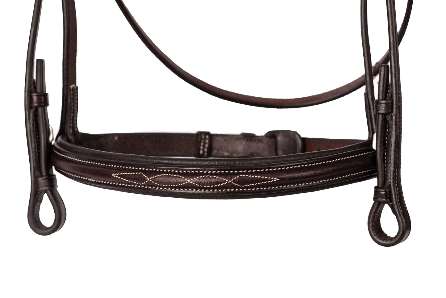 Professional Fancy-Stitched Leather Bridle