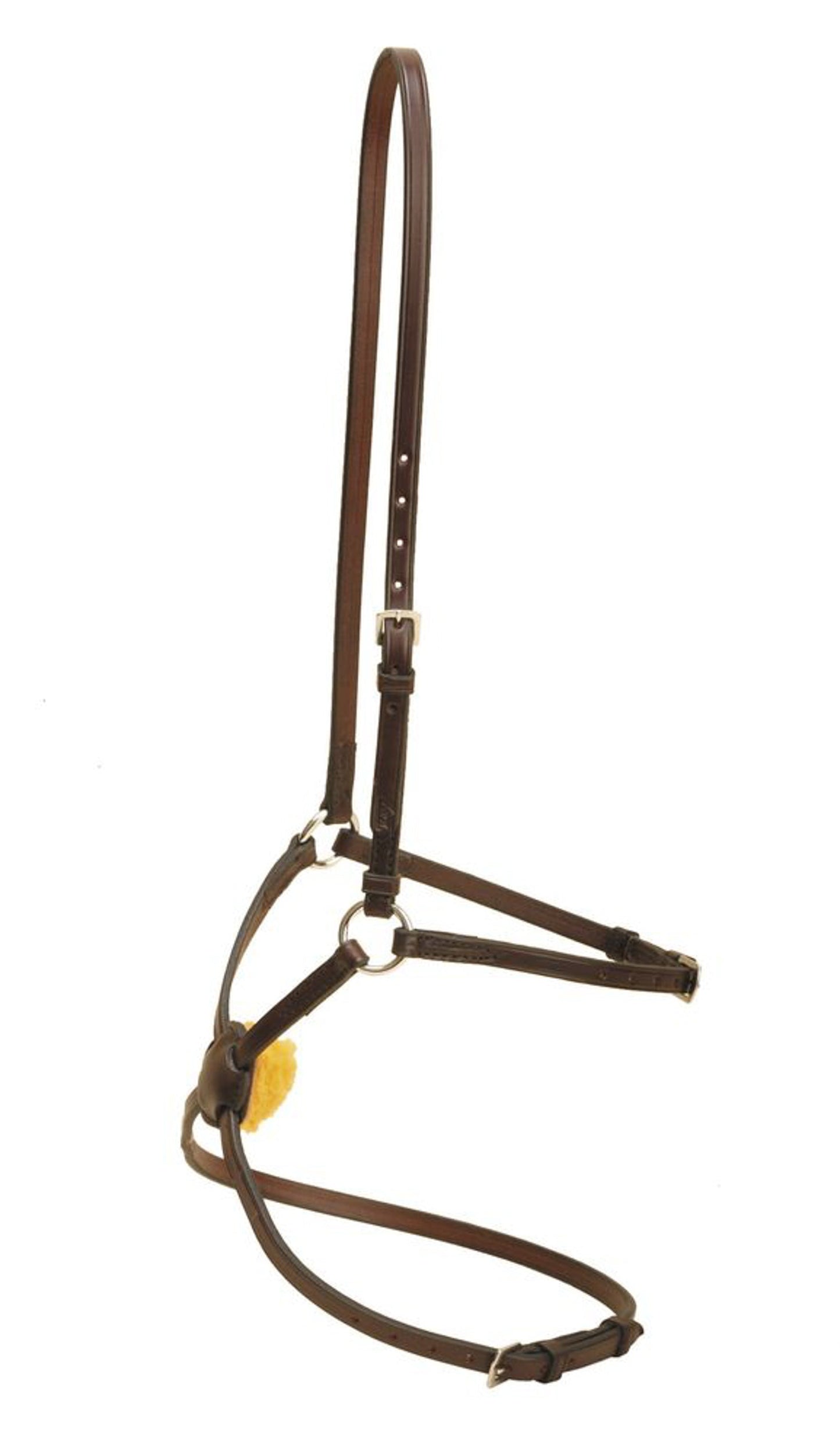 Figure-8 Noseband with Stainless Steel Rings