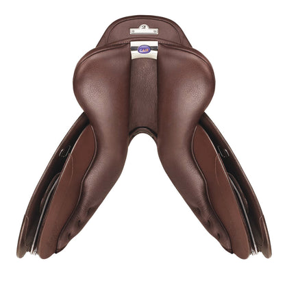 Caprilli Close Contact+ Saddle with Extended Flap and Luxe Leather