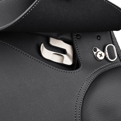 All-Purpose Saddle with Flocked Panels