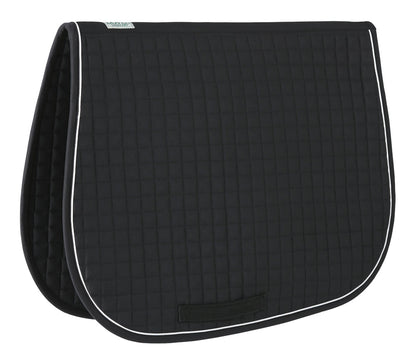 Quilted All-Purpose Piped Saddle Pad