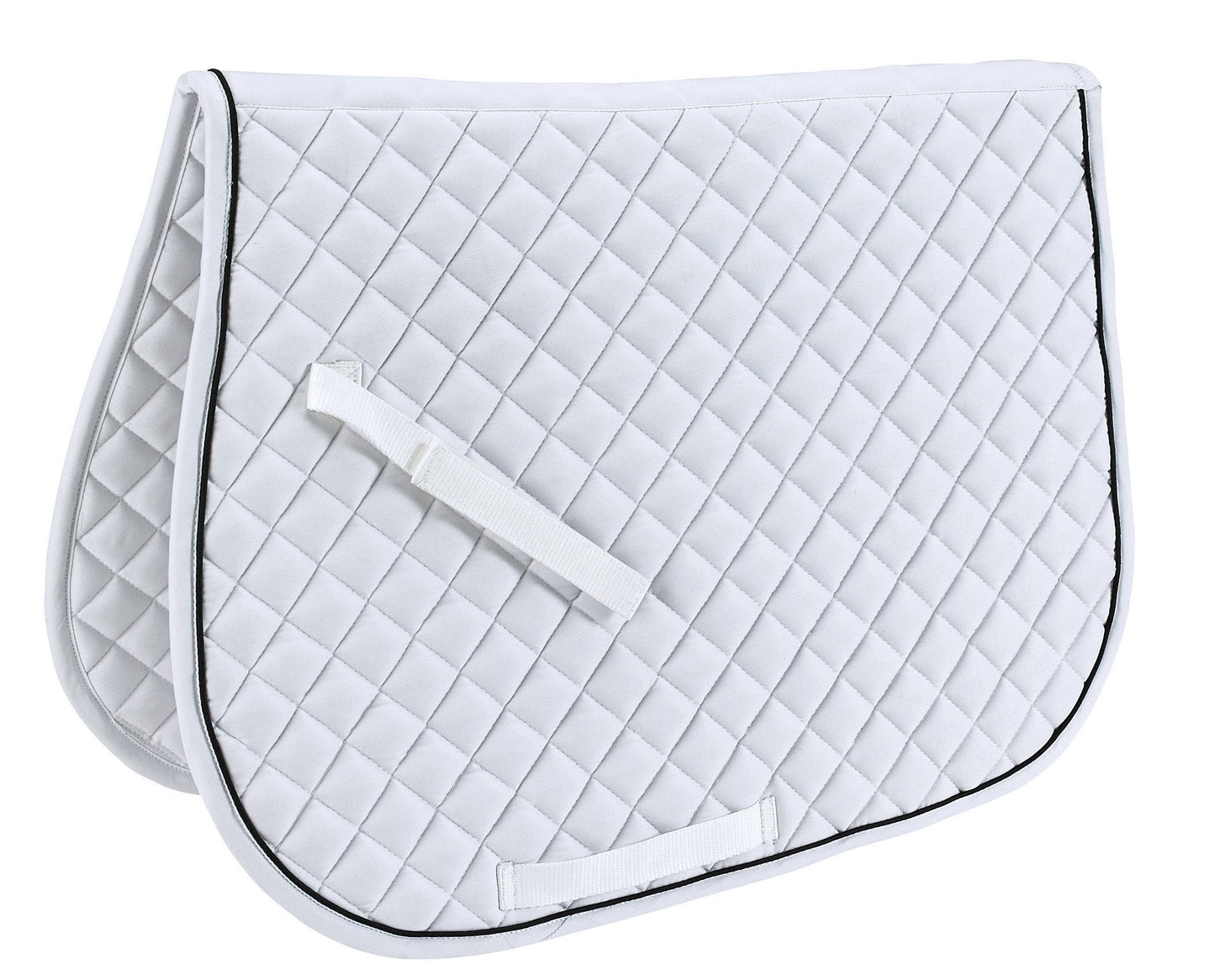 Quilted All-Purpose Piped Saddle Pad