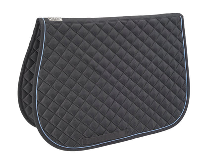 Quilted All-Purpose Piped Saddle Pad