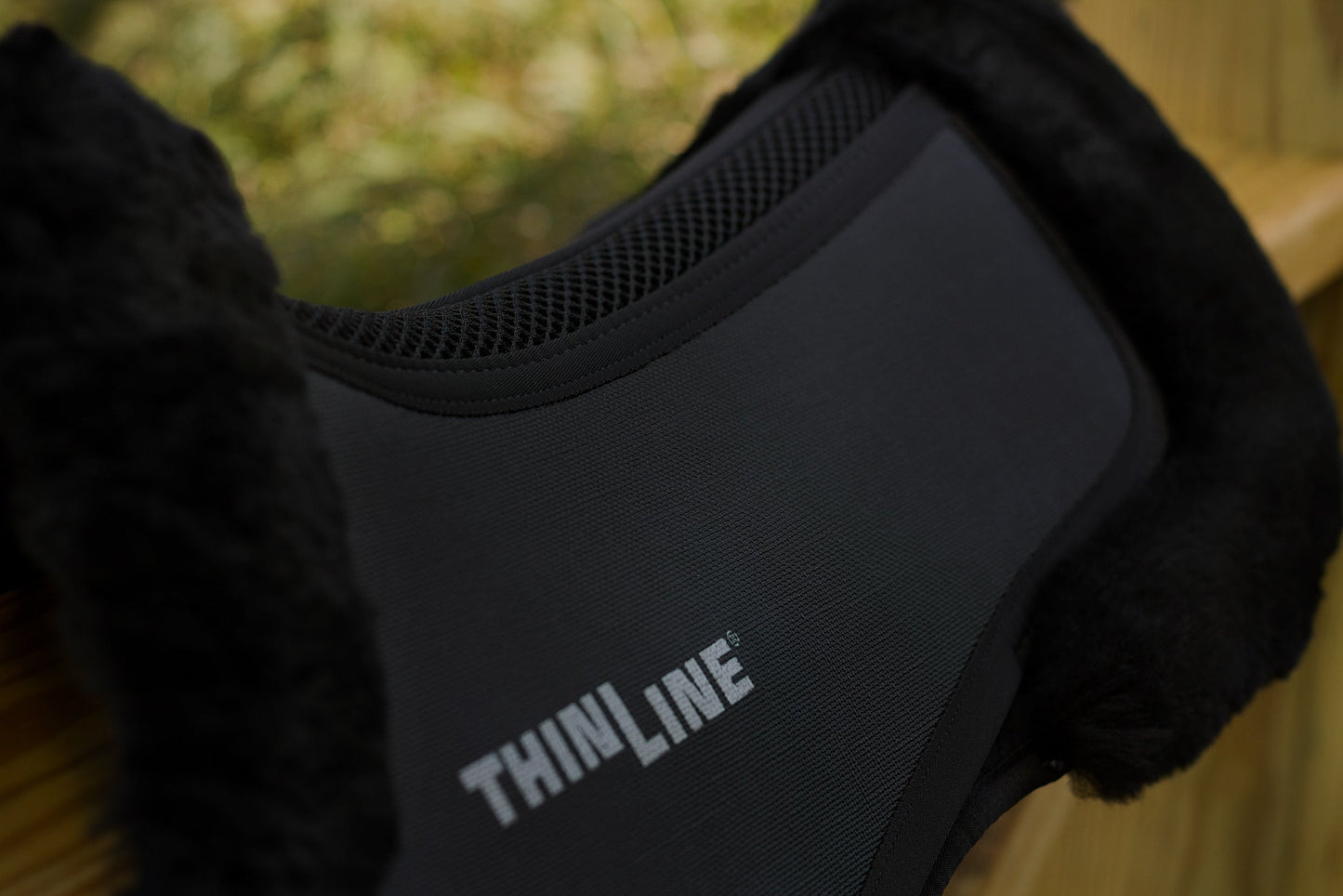 Trifecta Cotton Half Pad with Sheepskin Rolls