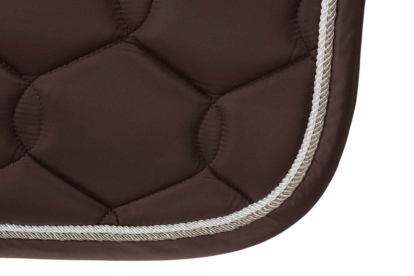 Glossy Wave Contrast Dressage Pad