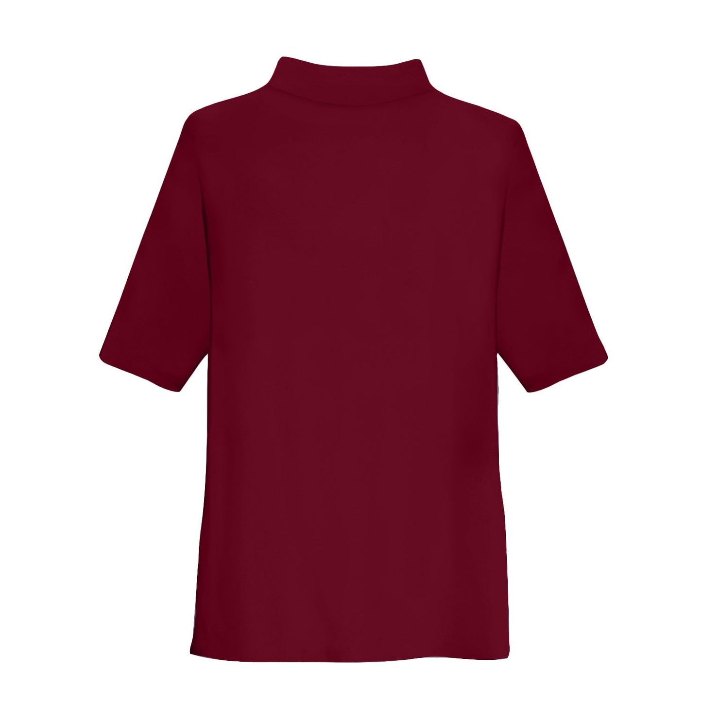Short-Sleeve Mock Neck Sun Shirt