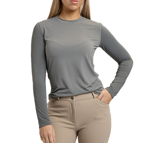 TKEQ Ladies' Globe Trotter Long-Sleeve Performance Top