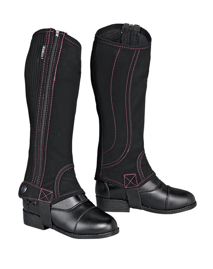 Children's Easy-Care Contrast Stitch Half Chaps