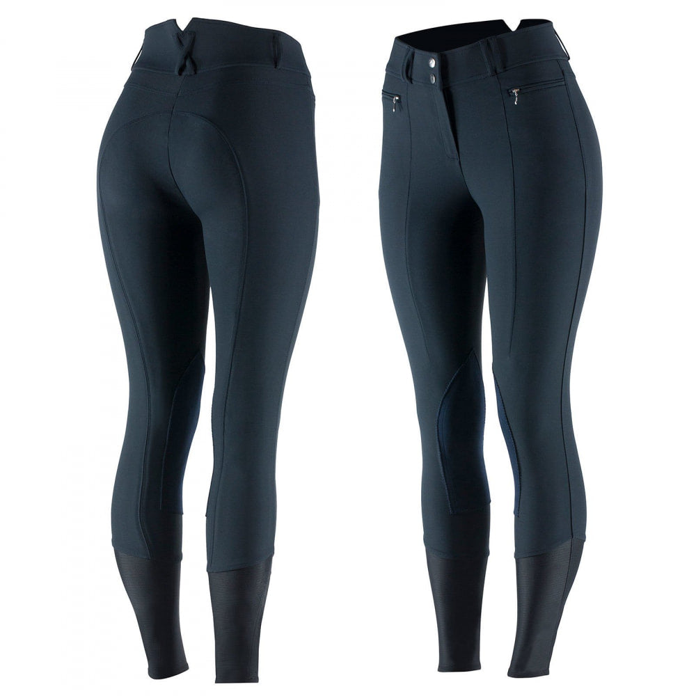Ladies’ Angelina Synthetic Leather Knee-Patch Breech