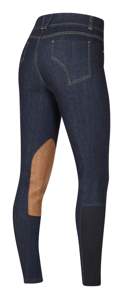 Ladies’ Stretch Denim Knee-Patch Breech
