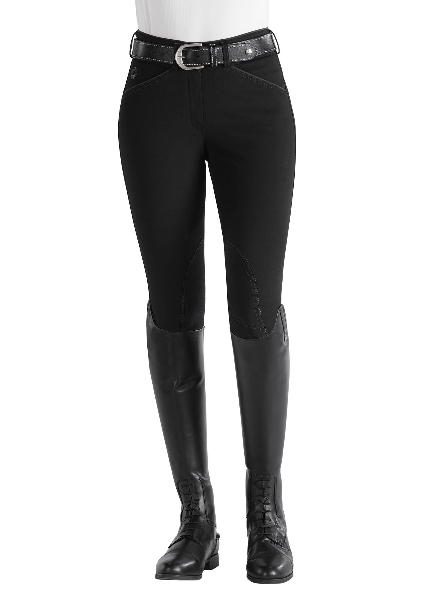 Ladies’ Wellesley Classic Piped Knee-Patch Breech