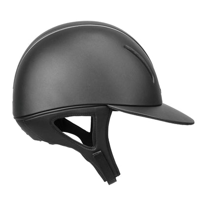 F1 Wide Brim Helmet with Leather Finish