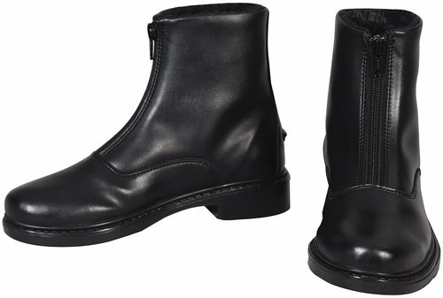 Children's Starter Winter Fleece-Lined Front-Zip Paddock Boots