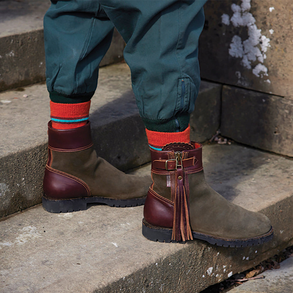 Ladies’ Inclement Cropped Tassel Boots