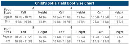 Children’s Sofia Field Boots