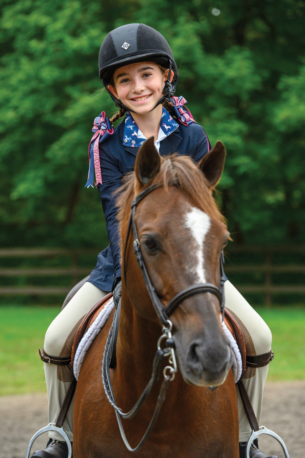 Girls’ Harmony Jr. Mesh Show Coat