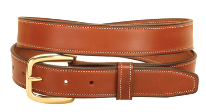 Extra-Large Stitched Leather Belt