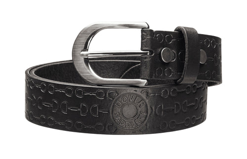 Embossed Leather Belt