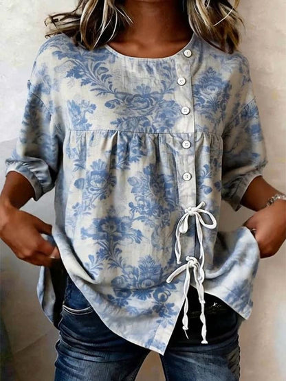 Women'S Casual Printed Shirt