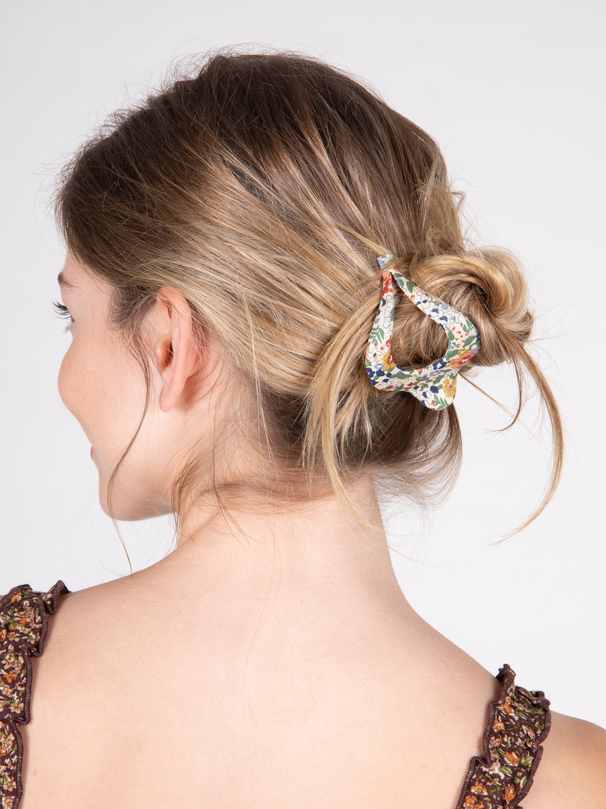 Boho Clip - Fabric Cream