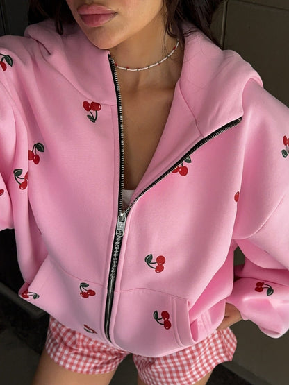 Casual Loose Fit Hoodie