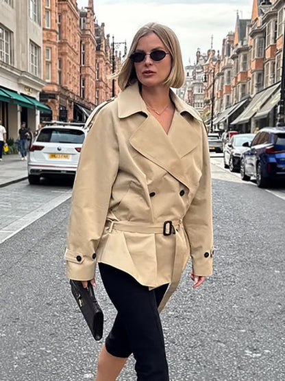 Tailored Waist Trench