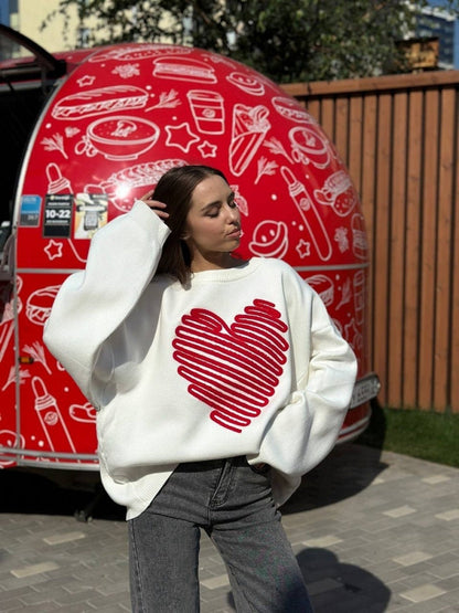 Oversized Love Sweater